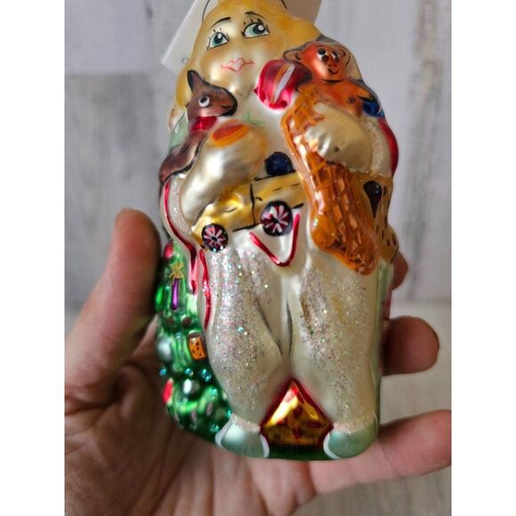 Radko xmas joy girl toys tree vintage ornament tree Xmas bunny - Picture 9 of 9